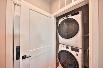 In-home high efficiency washer and dryer